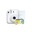 미니12/폴라로이드/즉석카메라 화이트+필름2p 외 선물(틴케이스)