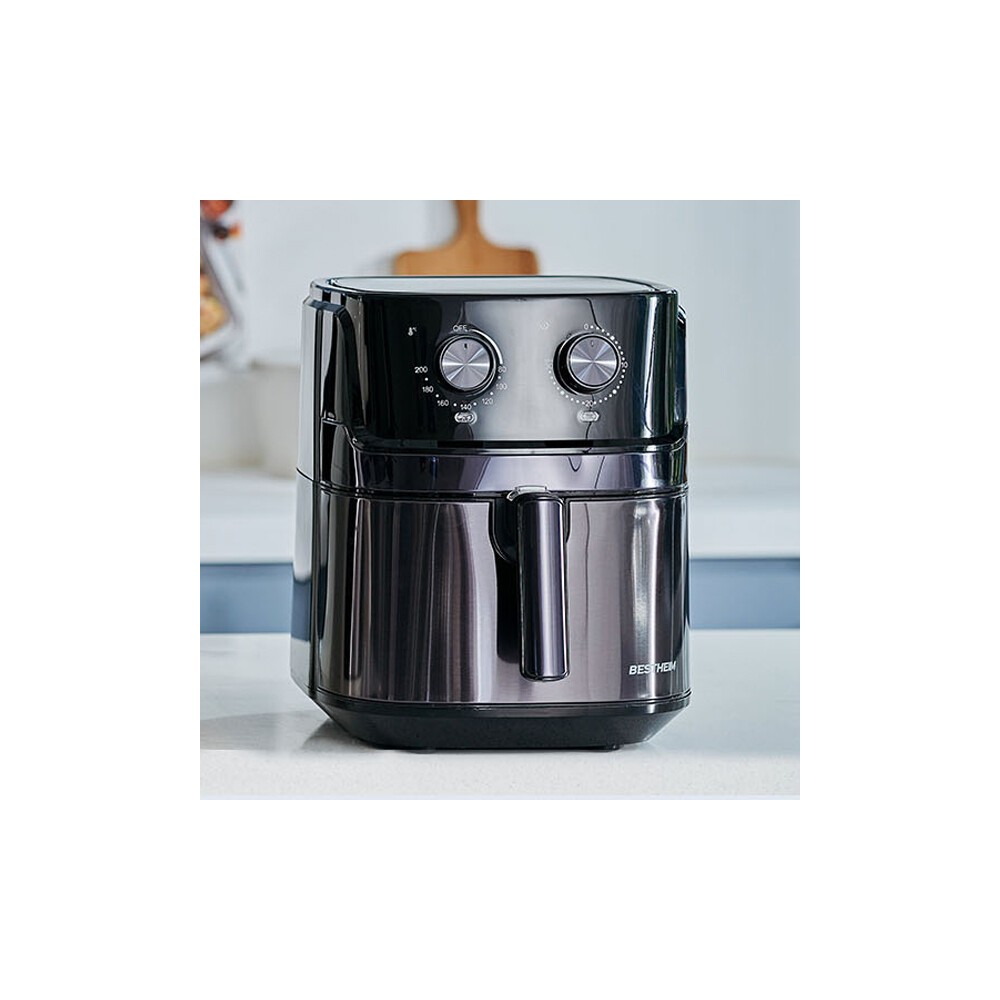 더 건강한 올스텐 에어프라이어 바스켓형 대용량 5.5L